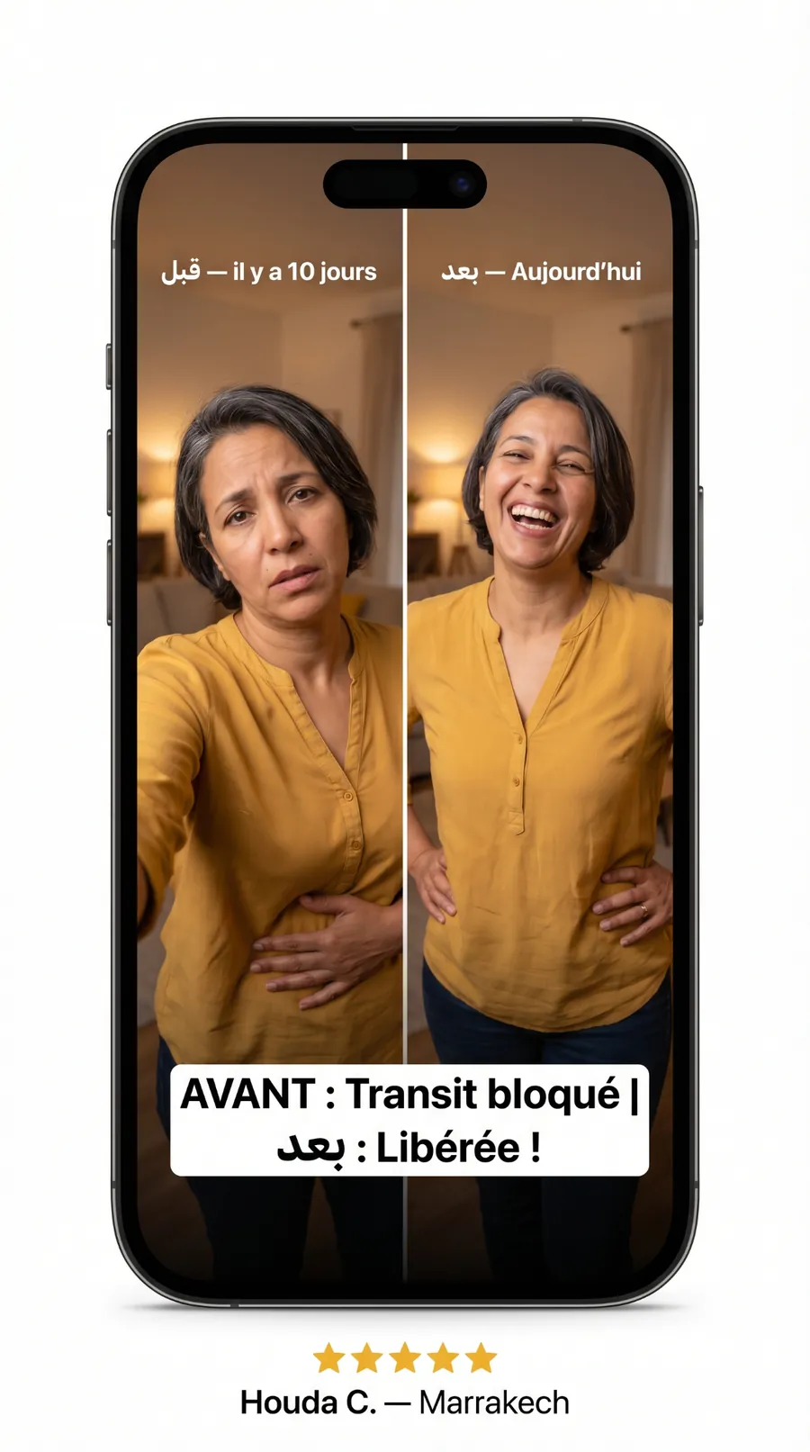 Avis cliente Houda